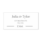 Rubber Stamp Ink Zelfinktende Stempel (Design)