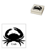 Rubber Stamp_ Krab II_Multi Kleuren _Ink Rubberstempel (Gestempeld)