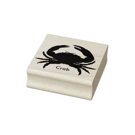 Rubber Stamp_ Krab II_Multi Kleuren _Ink Rubberstempel