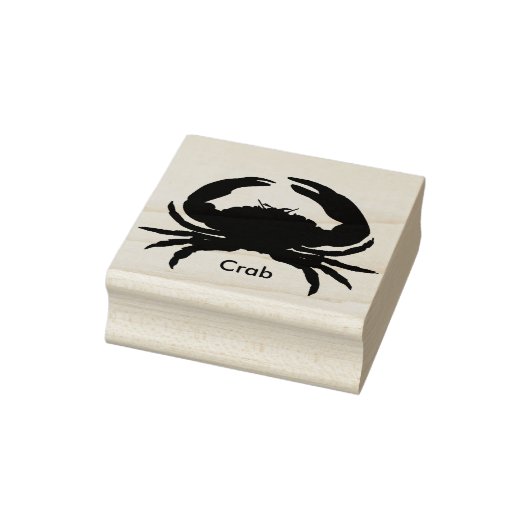 Rubber Stamp_ Krab II_Multi Kleuren _Ink Rubberstempel (Stempel)