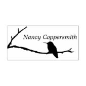 Rubber Stamp - Naam met kolibrie Zelfinktende Stempel (Design)