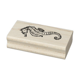 Rubber Stamp - Seahorse Rubberstempel