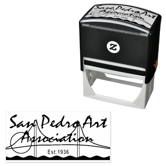 Rubber Stamp - SPAA Logo Zelfinktende Stempel (In situ)