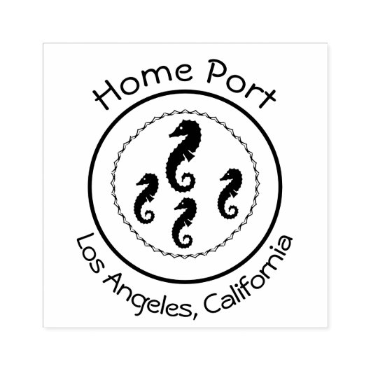 Rubber Stamp - thuispoort Rubberstempel (Afrduk)