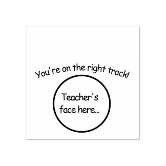 Rubber Stamp voor studentenmotivatie. Rubberstempel