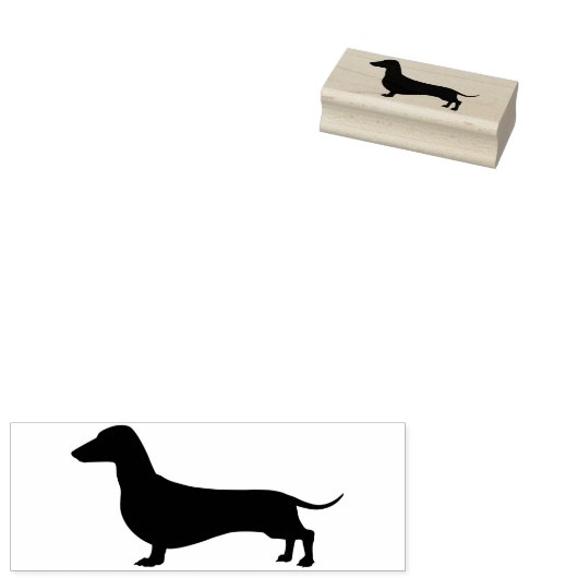 Rubber Stamps - Dachshund Rubberstempel (Gestempeld)