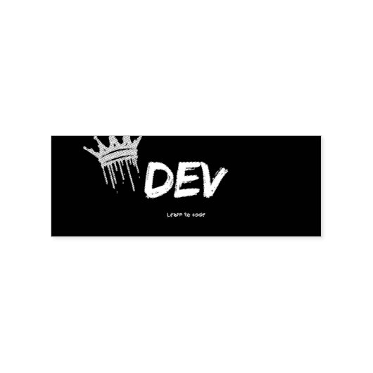 Rubber Stamps Dev Rubberstempel (Afrduk)