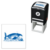 RUBBER STEMP : WALING PER GEORGE SHAW ZELFINKTENDE STEMPEL (In situ)