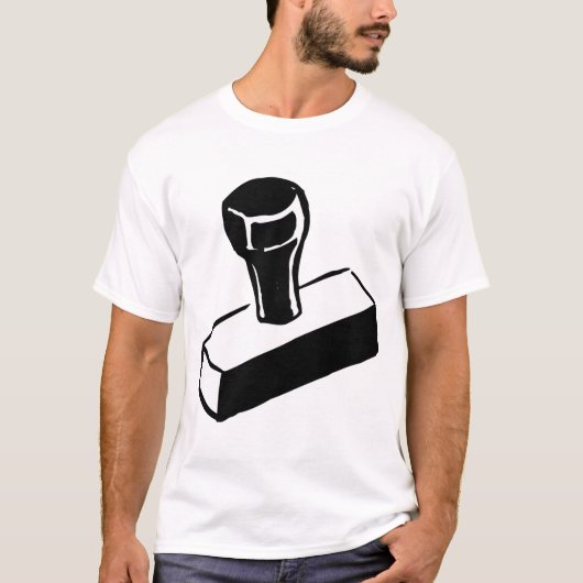 Rubber Stempel Mannen T-shirt (Voorkant)