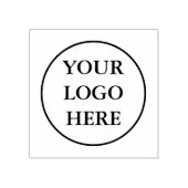 Rubber stempel met eigen logo (Afrduk)