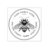 Rubber stempel | Pure Honey rubber stempel (Afrduk)
