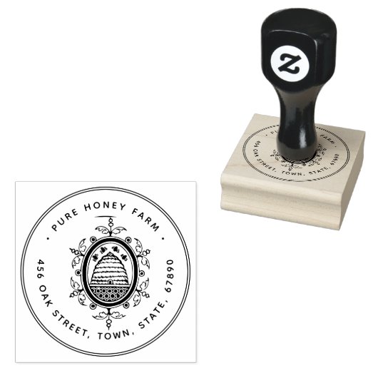Rubber stempel | Pure Honey rubber stempel (Gestempeld)