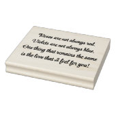 Rubber Stempel - Rijmende Poëzie - Liefde (Stempel)