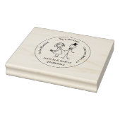 Rubber stempel - sla de datum op (Stempel)