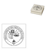 Rubber stempel Vrijmetselarij van Florida (Gestempeld)