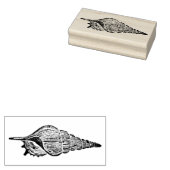 Rubber Stempel - Zeeleven Schelpen (Gestempeld)