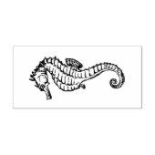 Rubber Stempel - Zeepaardje (Afrduk)