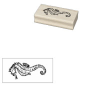 Rubber Stempel - Zeepaardje (Gestempeld)