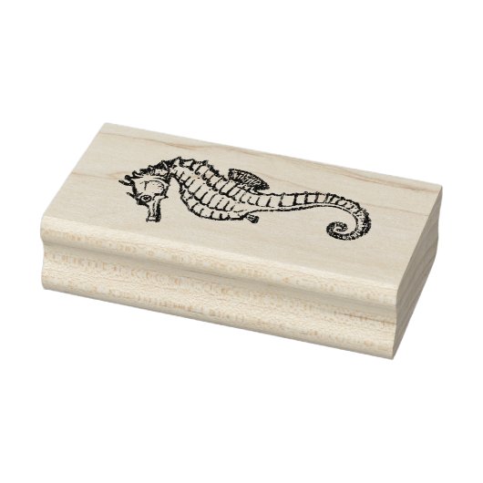 Rubber Stempel - Zeepaardje (Stempel)