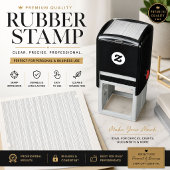 Rubber Stempels | Aangepaste Voorgeïnkte & Handtek