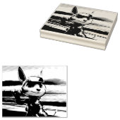 Rubber stempels & inkt (Gestempeld)