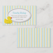 Rubber tapijtdatumkaart contactkaartje (Voorkant / Achterkant)