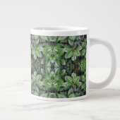 Rubber Tree Leaf Patroon Grote Koffiekop (Rechts)