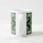 Rubber Tree Patroon Grote Koffiekop (Achterkant)