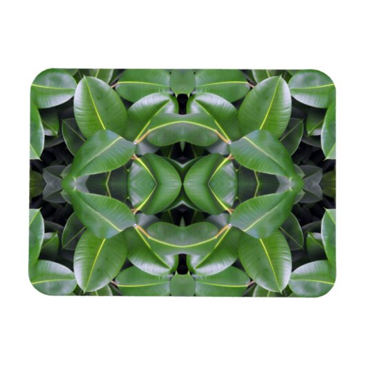 Rubber Tree Patroon Magneet (Horizontaal)
