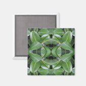 Rubber Tree Patroon Magneet (Voorkant / Achterkant)