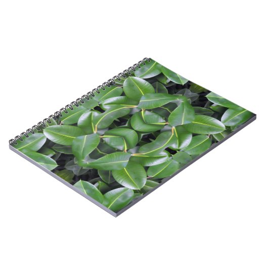 Rubber Tree Patroon Notitieboek (Linkerzijde)