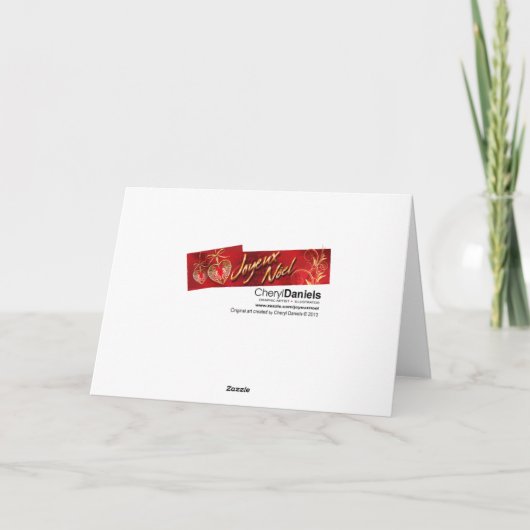 Rubber Vrolijke Kerstmis van de Kerstman Ducky Feestdagen Kaart (Achterkant)