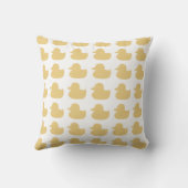 Rubber Yellow Ducky Design Kussen (Achterkant)