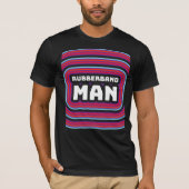 RUBBERBAND MAN MANNEN 1970S BIRTHDAY T-SHIRTS (Voorkant)