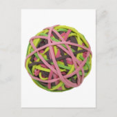RubberbandBall042310 Briefkaart (Voorkant)