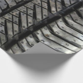 Rubberbandstijl automobieltextiel cadeaupapier (Hoek)