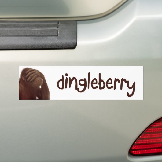 rubberbes bumpersticker (Op auto)