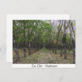 Rubberbos - Cu Chi - Vietnam Briefkaart (Voorkant / Achterkant)