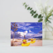 Rubberduckformatie Briefkaart (Staand voorkant)