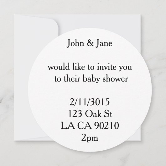 rubberducky babydoucheuitnodigingen kaart (Achterkant)