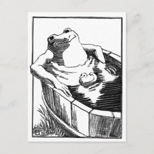 Rubberducky Briefkaart (Voorkant)