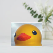 rubbereend briefkaart (Staand voorkant)