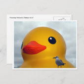 rubbereend briefkaart (Voorkant / Achterkant)