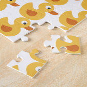 rubbereend legpuzzel (Zijkant)