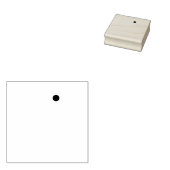 rubbereend rubberstempel (Gestempeld)