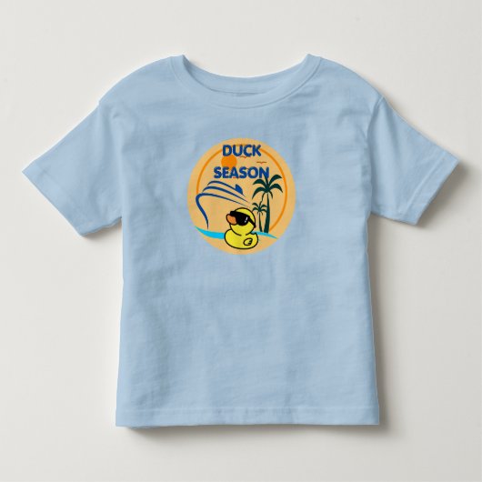 rubbereendenseizoen kinder shirts (Voorkant)