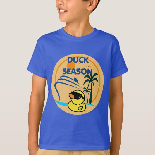 rubbereendenseizoen t-shirt (Voorkant)