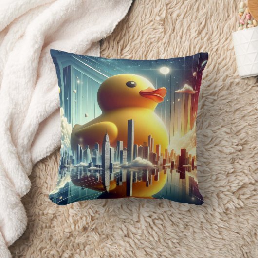 rubberen eend kussen (Deken)