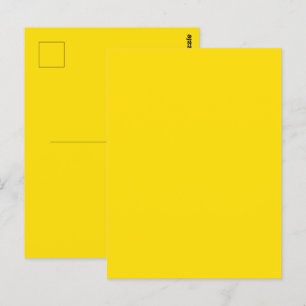 Rubberen Eend Speelgoed Geel Herfst Effen Kleur Briefkaart