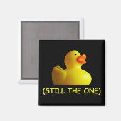 Rubberen eendje (nog steeds die ene) magneten (Voorkant / Achterkant)